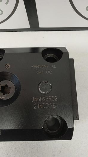 Used Kennametal KM-LOC 346093R02 Clamping Turret Tool Block GH109