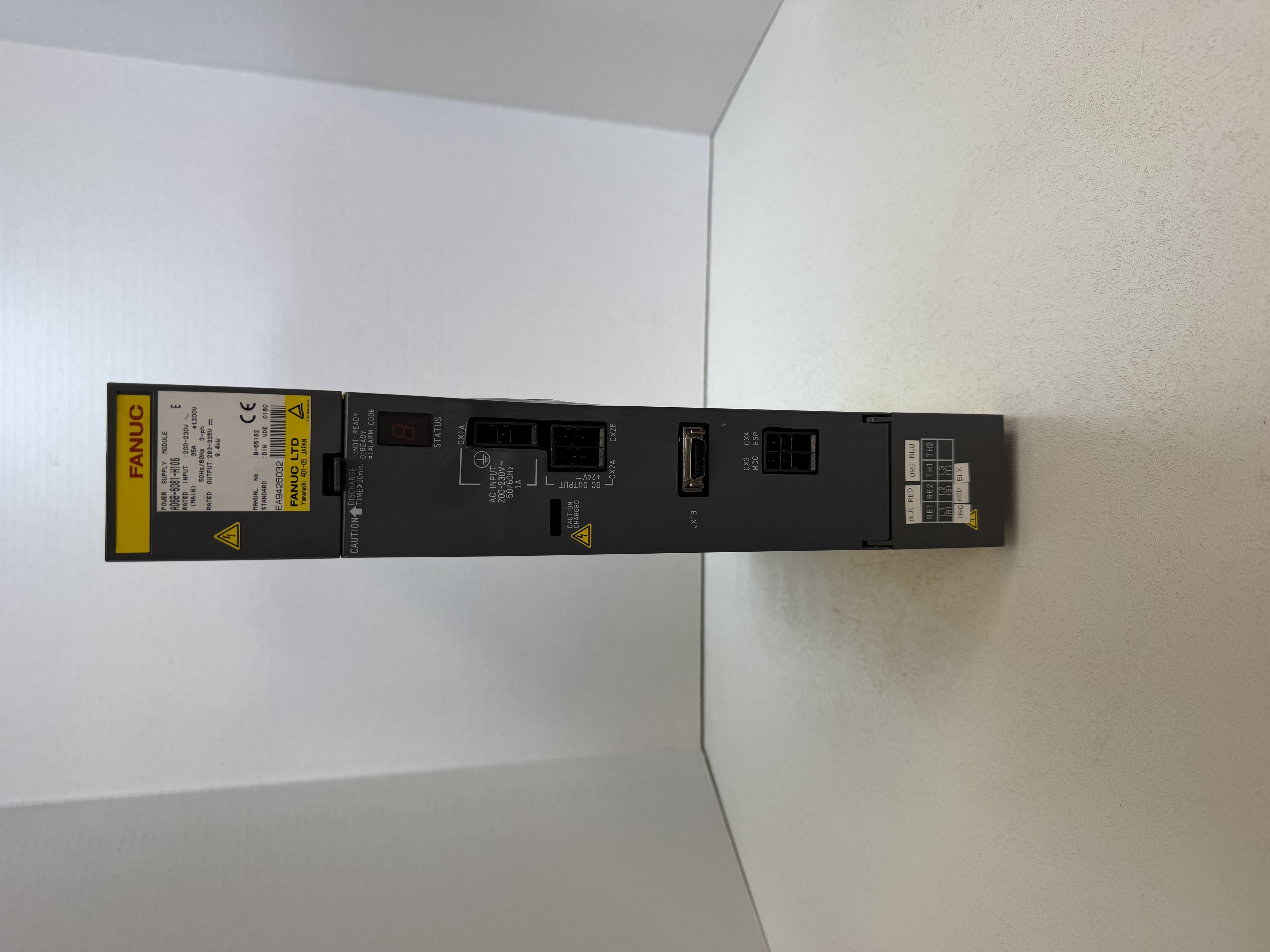 Used Fanuc A06B-6081-H106 Power Supply Servo Drive Module 