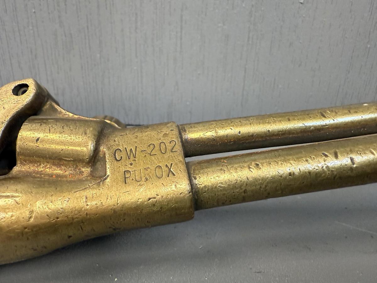 Used VINTAGE PUROX CW-202 CUTTING TORCH GHA-SS4
