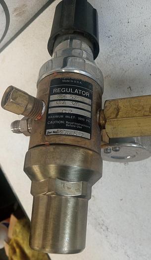 Used Used - Laser Gas Station w/Concoa Dual Regulator and Tee Purge - GHB-60