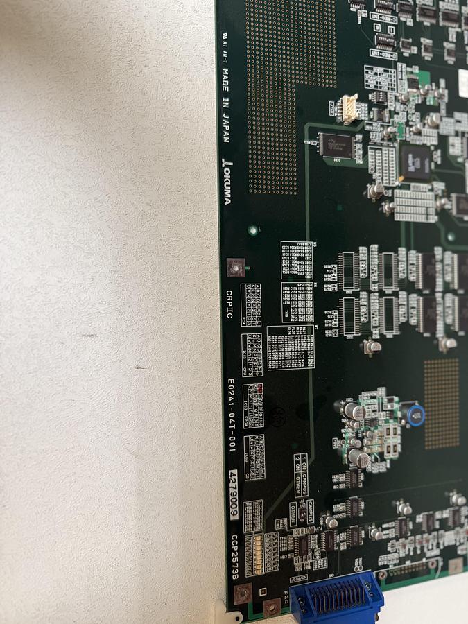 Used Okuma E0241-04T-001 CRIIPIC Board A911-1692-01-011 GHA-22