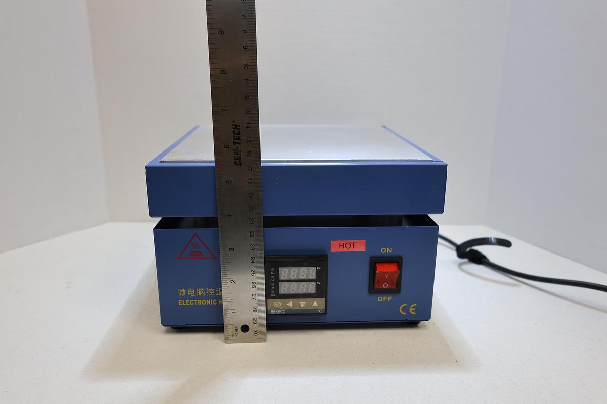 Used Digital Electronic Hot Plate 800W 110V PID Temp Controller Lab Heater