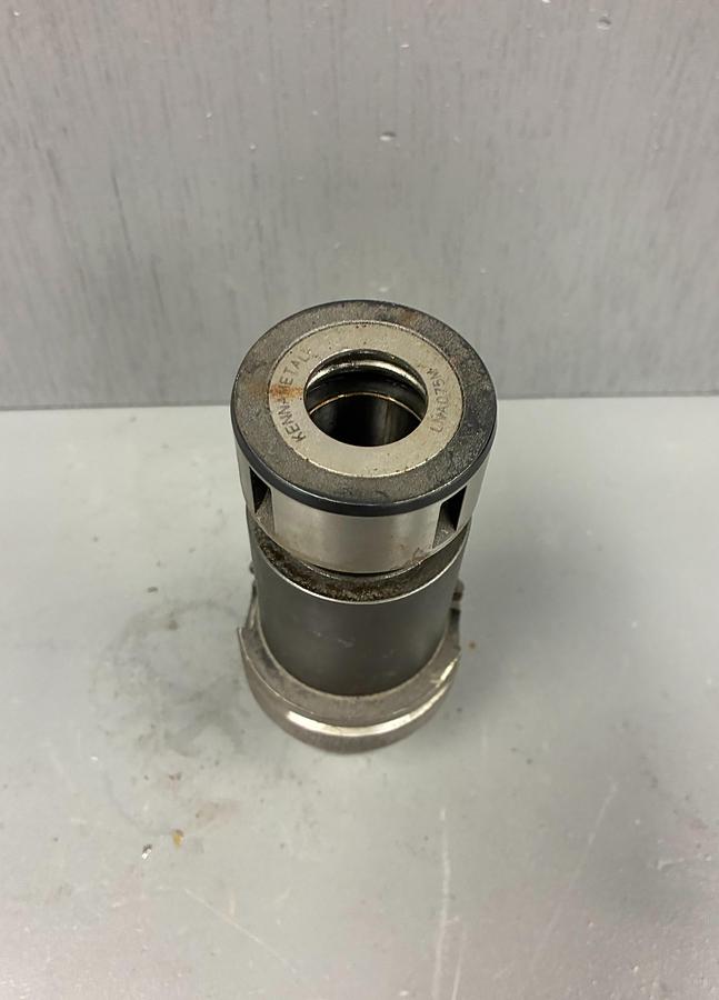 Used Kennametal 323361ROO 5771CH6 Collet Chuck Tool Holder HSK63A GHC-7
