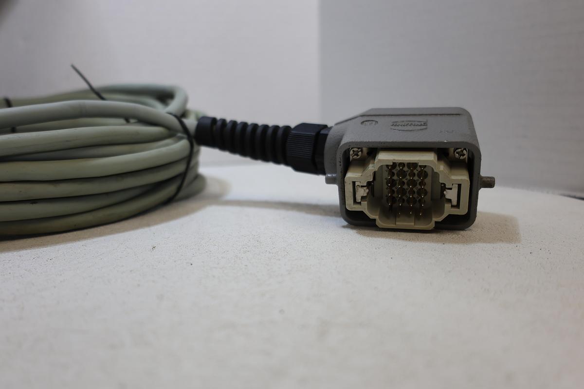 Used EBE CNC Machine Handheld Pendant MPG Remote Harting 24 Pin Male Used