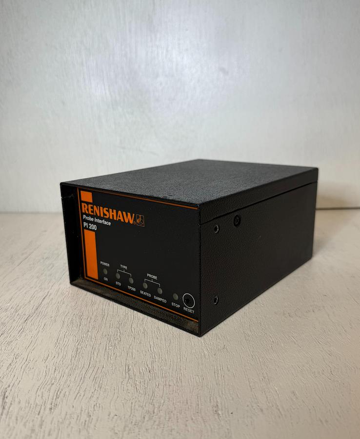 Used Renishaw PI 200 Probe Interface w/ SCR200 Port PICS I/O – 85-264VAC – Tested GHA-180