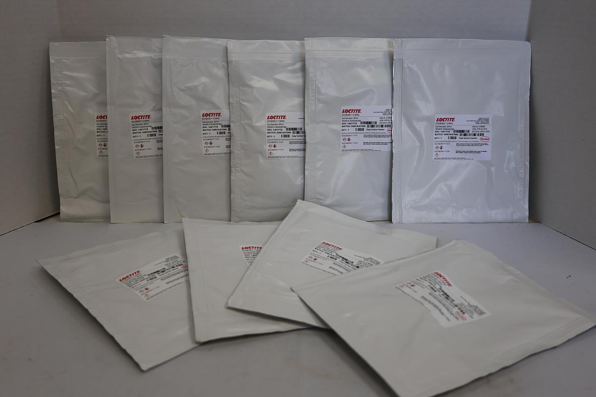 Loctite Henkel ECCOBOND F112 B/PAX Lot of 9 Sealed 2.5kg Pouches Exp 2020