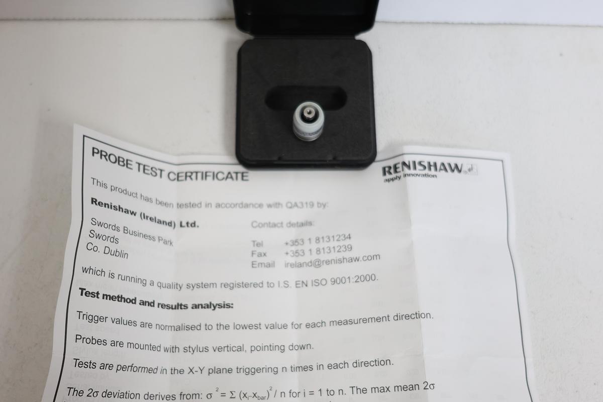 Renishaw TP20 Med Force CMM Probe Module GHA-135