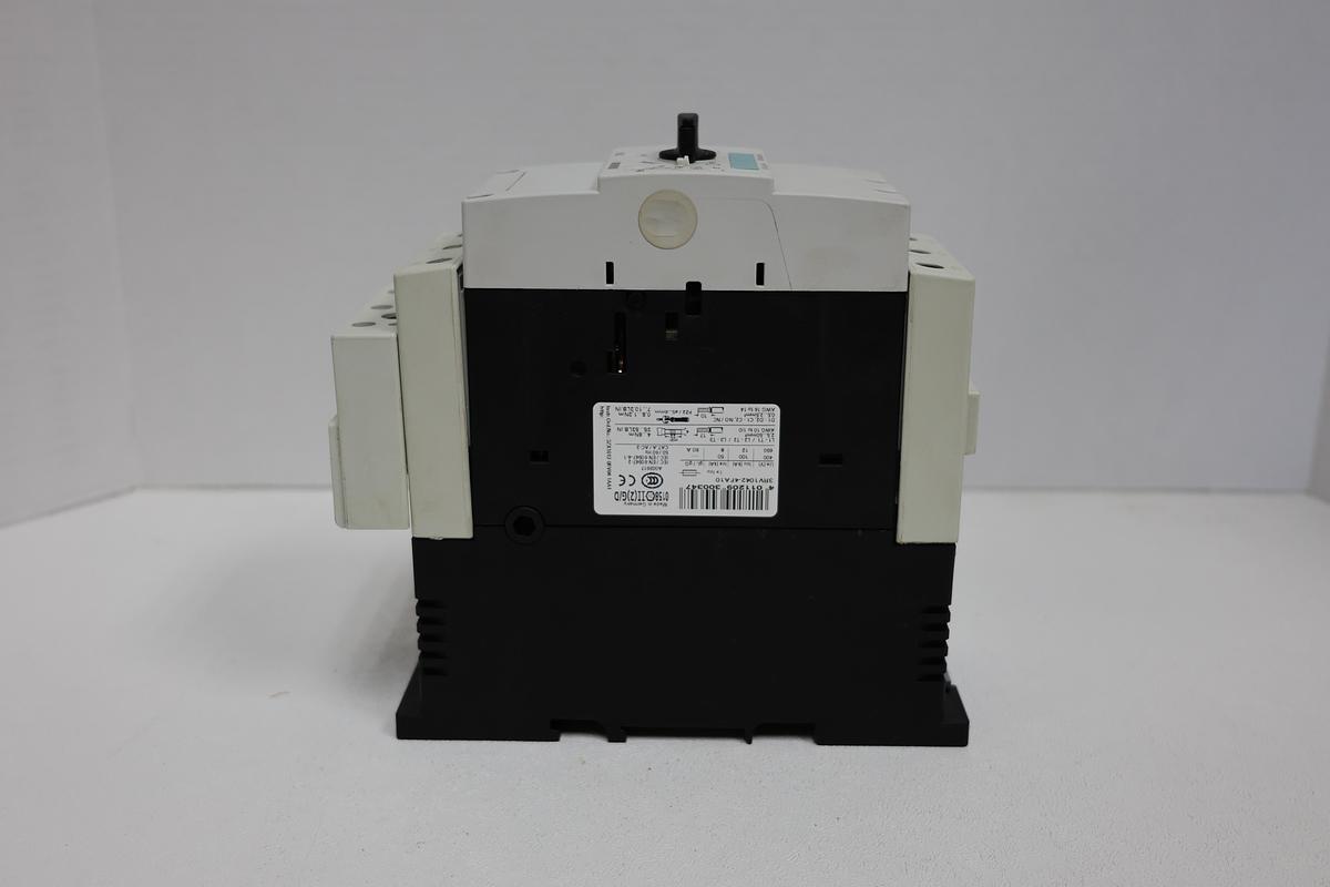 Used Siemens 3RV1042-4FA10 Motor Protection Circuit Breaker – 28-40A, 3-Pole, 520A GHC-37