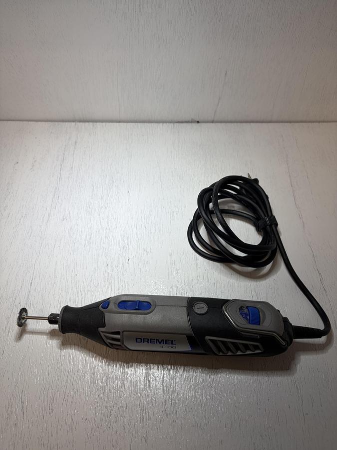 Used Dremel 4000 Speed Rotary Tool 120V-60Hz GHA-63