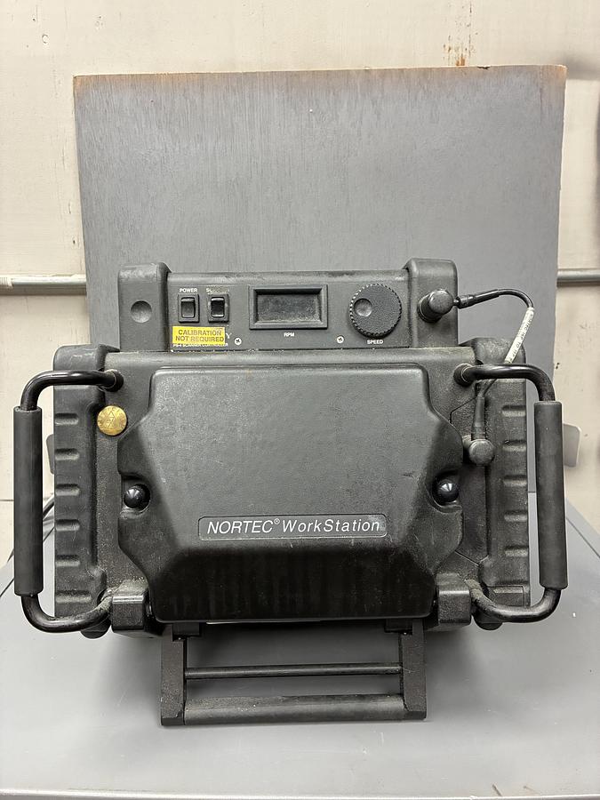 Used Olympus Nortec Workstation 1000 Eddy Current Inspection System–Portable NDT Flaw Detection Console GHA-165