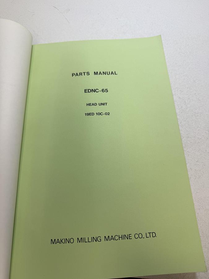 Used NC Electrical Discharge Machine Guide, Makino Milling Machine Parts Man GHGC-22