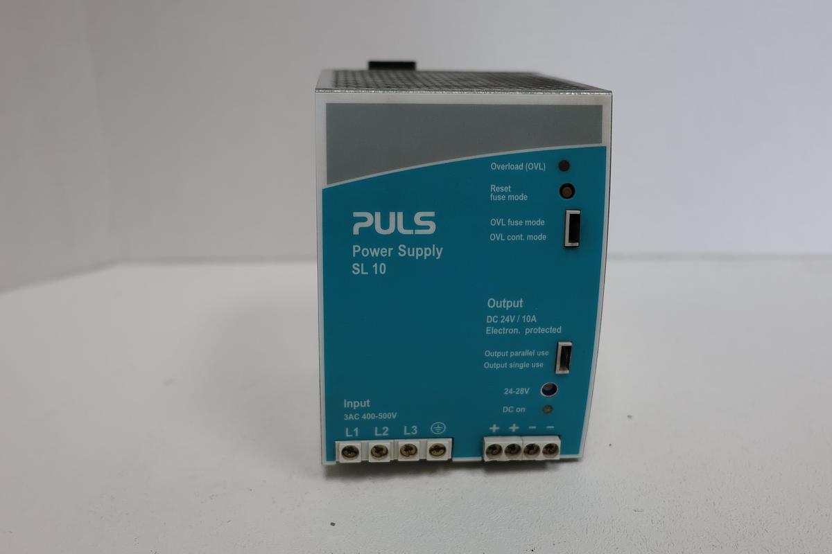 Used PULS Power Supply SL10.300 DIN Rail Switching Mode 400-500V, 0.8A/ Phase GHA-187
