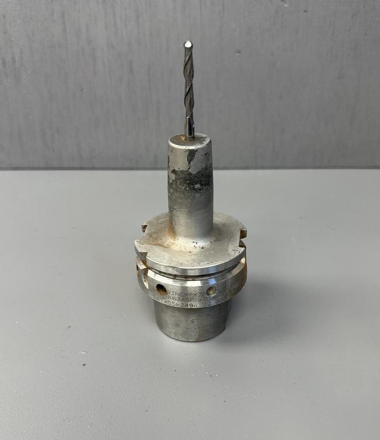 Used BRINEY HSK63ASF-018-315 Shrink Fit Tool Holder GHA-GS61