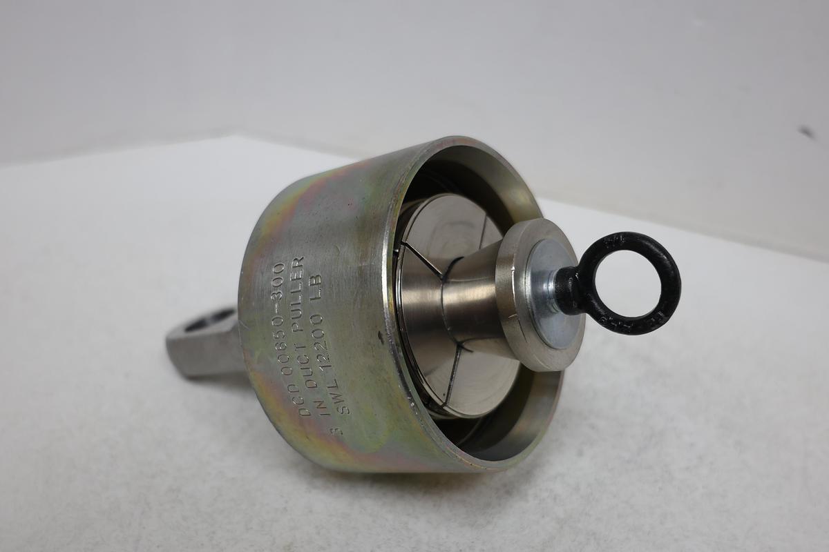 Used DCD Design 00650-300 Dub-Wise 3" Sealed Duct Puller With Collar GHA-33