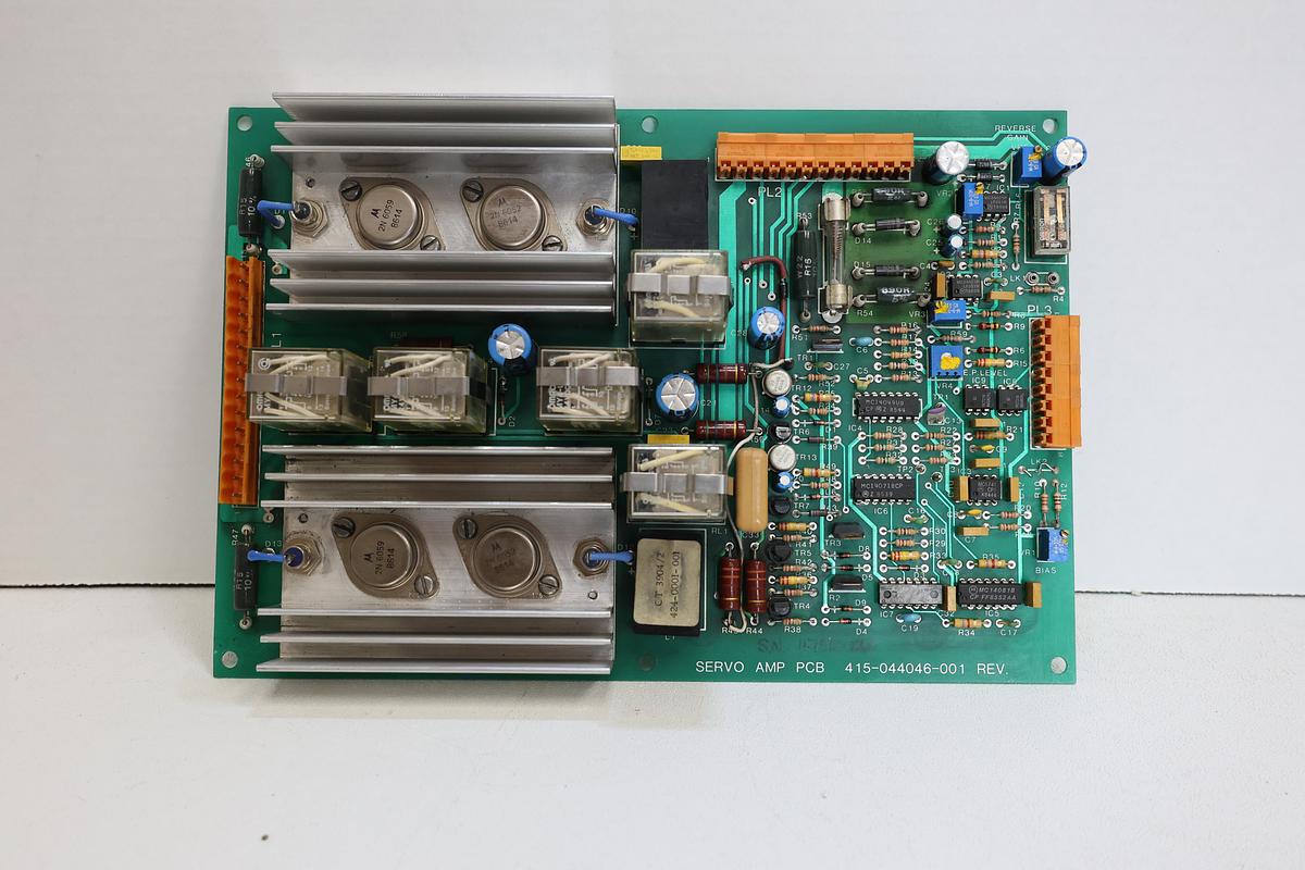 Used SERVO AMP PCB 415-044046-001 REV. C Industrial Servo Amplifier Control Board