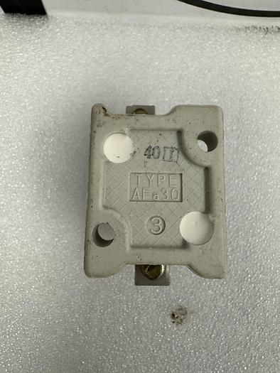 Used Fuji Ceramic Fuse Holder 41-8746 300V Fuji Electric BLA003 Fuse 600V GHA-158-C3