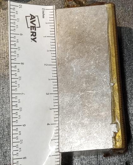 Used ALUMINUM SERRATED SOFT JAWS (set of 3)- GHA-30