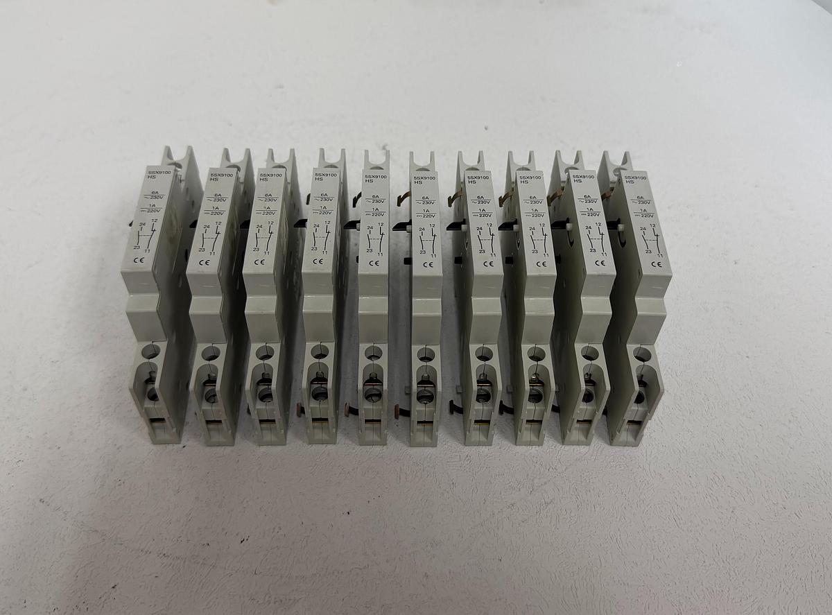 Used (Lot of 10) Siemens 5SX9100 Circuit Breaker | 1-Pole Miniature Circuit Breaker GHA-99