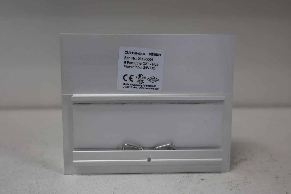 Used Beckhoff CU1128-0000 8-Port EtherCAT Hub (RJ45) – Industrial Ethernet Junction GHA-182