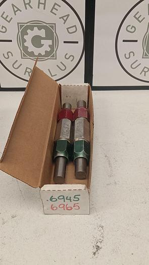 Used Lot of 12 Regal Go No Go Gages .4991-.6965 GH506