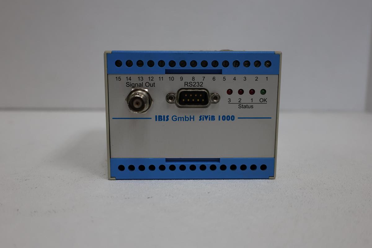 Used IBIS SiViB 1000 Vibration & Rolling Bearing Monitor – Condition Sensor, 24 V DC GHC-36