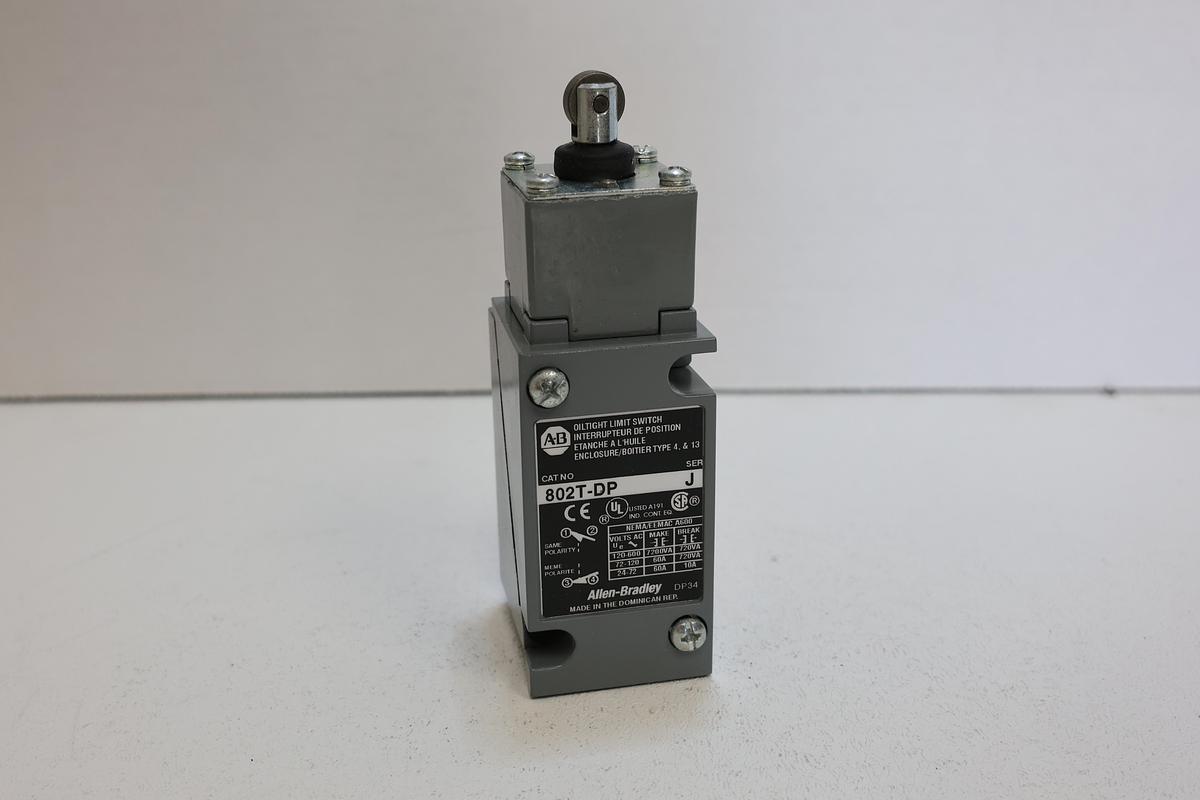 Allen Bradley 802T-DP Series J OilTight Limit Switch NIB Heavy Duty Industrial GHA-185