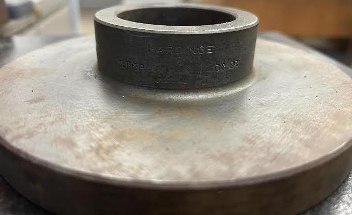 Used Hardinge 6" Stop Chuck Closer - GHB-62