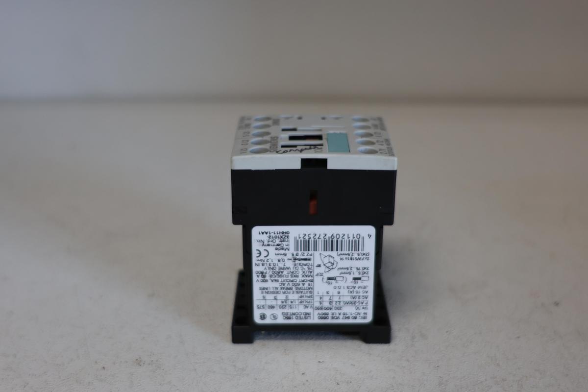 Used Siemens 3RT1015-1AP01 Sirius Contactor 3 Poles DIN Rail GHC-16