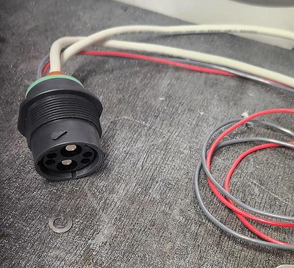 Used TE Connectivity Deutsch DPP24-18-6PN Connectors with wiring cable - GHA