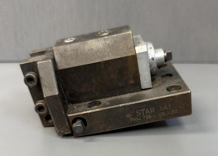 Used STAR 736-05-00 LIVE TOOLING TURRET TOOL HOLDER COLLET CHUCK GHA-63