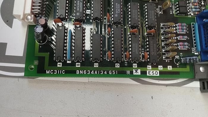 Used Mitsubishi MC311C BN634A134G51 Circuit Board - GHC-1-(A2)