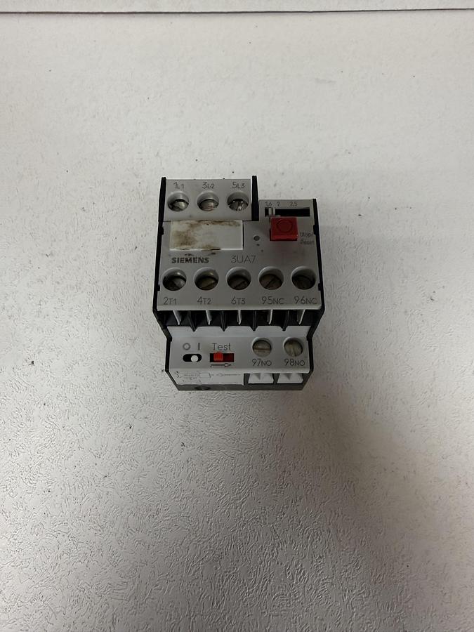 Used SIEMENS 3UA7011-1C Thermal Overload Relay GHGC-D4