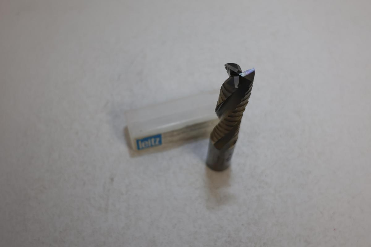 Used Leitz Spiral Rough/Finish Router Bit 20mm Shank 19mm Resharpened 130mm OAL