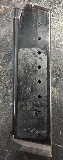 Used MEC-GAR .45 ACP 8 Round Magazine Made in Italy - GHB-48