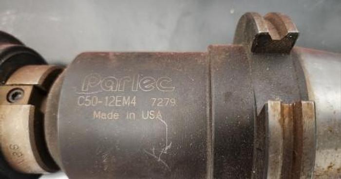 Used Parlec C50-12EM4 Tool Holder with BA-1 1/4 100 Face Mill - Used - GHA-151-OBO