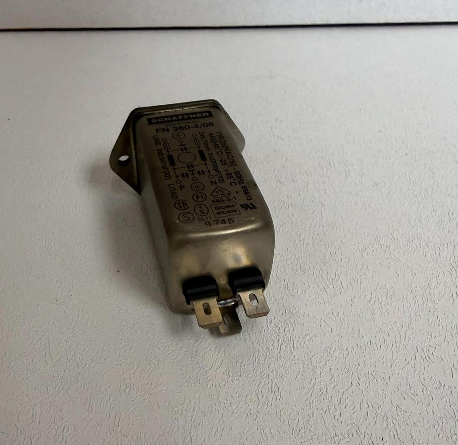 Used Schaffner FN 360-4/06 110/250VAC/50 
