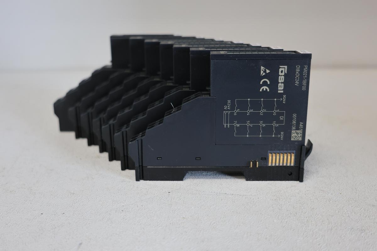 Used (Lot of 7) Osai PM021-1BF00 8 channel– Digital Input Module GHC-16