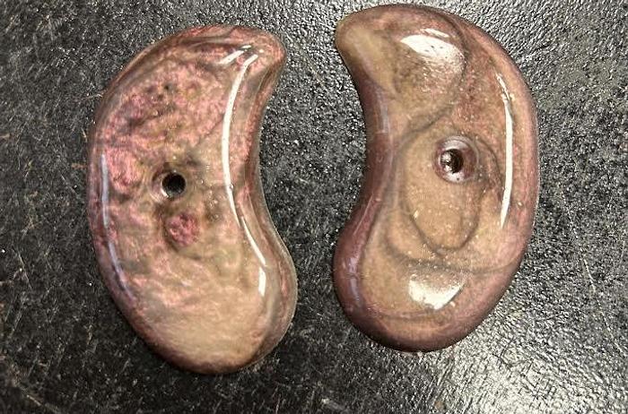 Used Cobra Arms Custom Grips Iridescent Red & Copper - GHC-11 