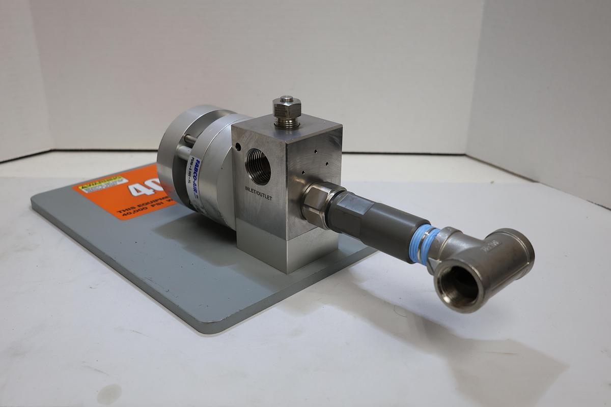 Fabco-Air PSR6-0.500-HL High Pressure Pneumatic Actuator 40,000 PSI MAWP New