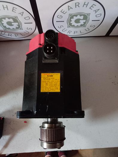 Used FANUC AC Servo Motor A06B-0142-B084 2000 RPM, 7.4A, 3PH GH501