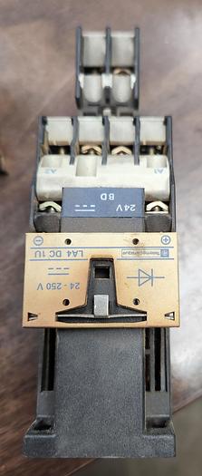 Used Telemecanique Contactor LA1DN11,CA3DN22,W/LA4DC1U Overload Relay GHA-98