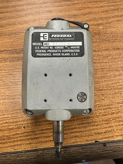 Used FEDERAL MAXUM DEI-51111D DIGITAL ELECTRONIC DIAL INDICATOR .0001" GRADUATION GHA-174
