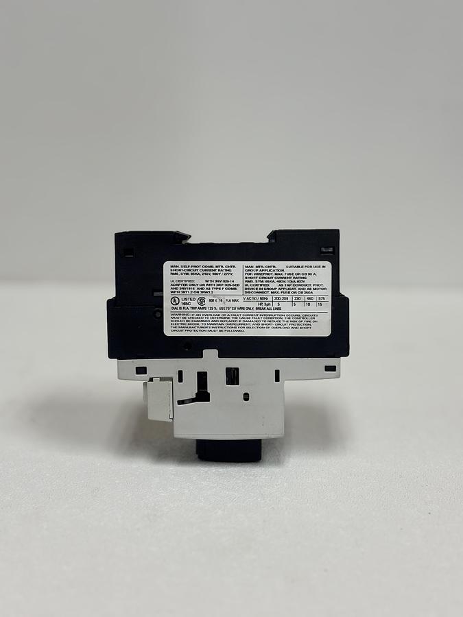 Used Siemens 3RV1021-4AA10 Circuit Breaker GHC-40