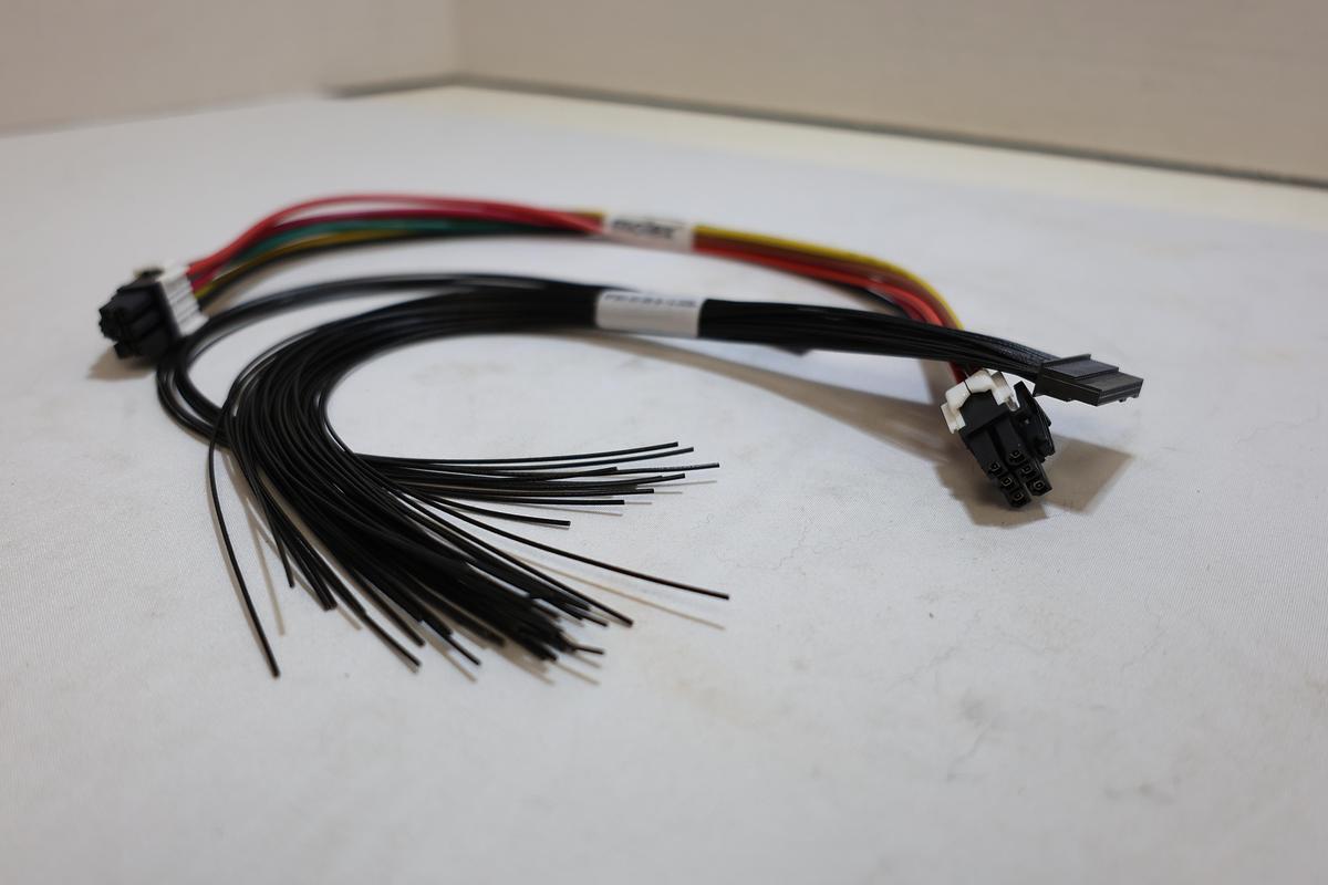 Molex Custom Cable Harness Lot - SFSD Ribbon & Power Leads - New