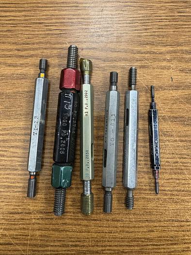 Used Assorted Regal Go No Go Thread Gages Size In Pictures 45 in lot GHGC-D19