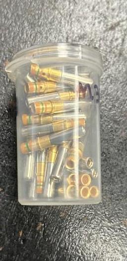 Used Lot of 25 - M39029/56-353 Circular MIL Spec Contacts CRIMP SOCKET CONTACT - GHA-156-C0