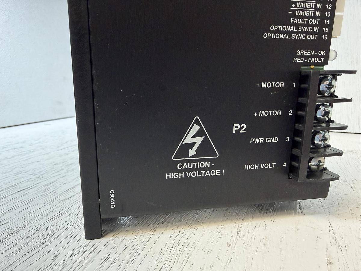 Used Advanced Motion Controls C50A1B Brush Type PWM Servo Amplifier GHA-180 