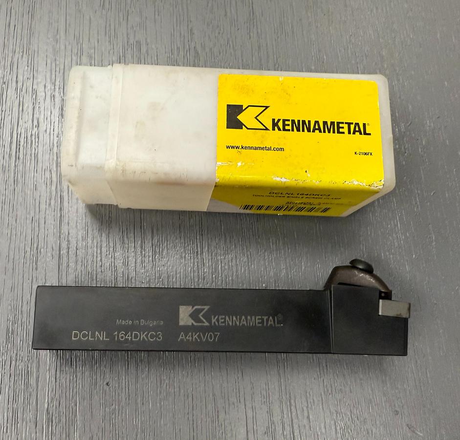 Used Kennametal Indexable Turning Toolholder DCLNL164DKC3 GHC-8