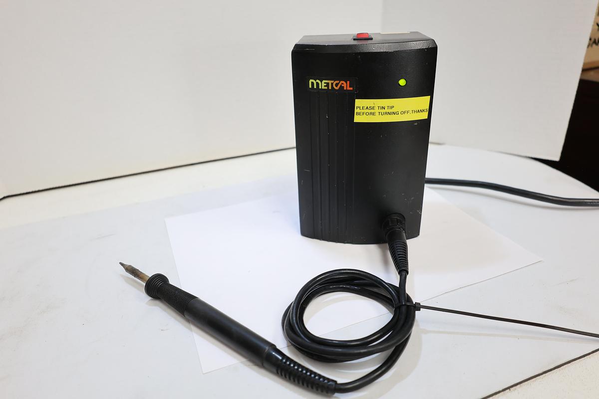 Used Metcal SP-PW1-10 Soldering System w/ Handpiece Tested Working 115V