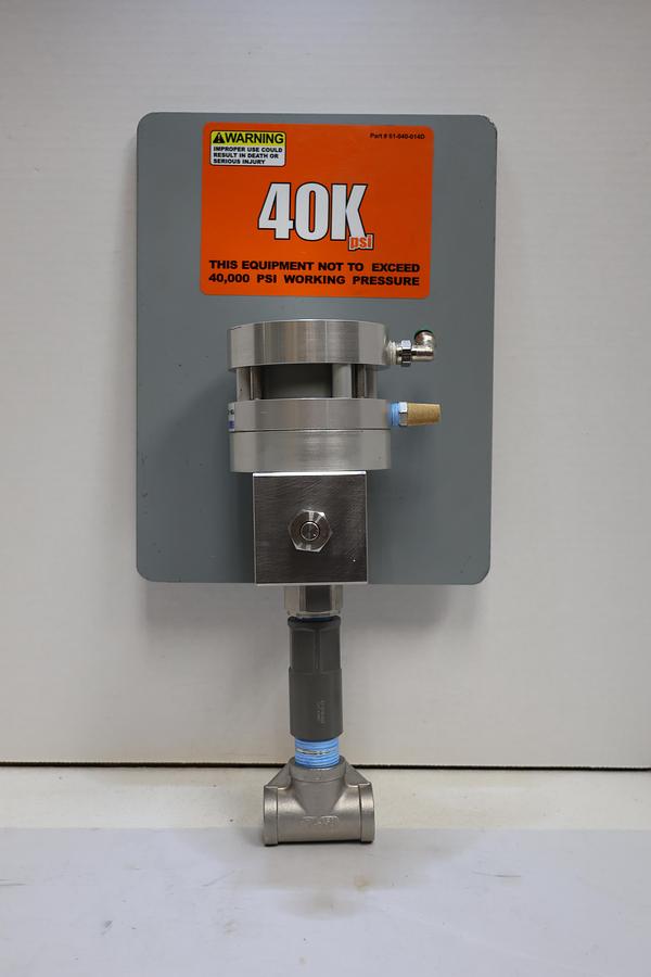 Fabco-Air PSR6-0.500-HL High Pressure Pneumatic Actuator 40,000 PSI MAWP New